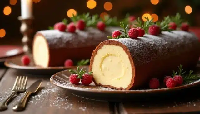 Bûche de Noël avec insert : recettes et astuces pour la maîtriser comme un chef