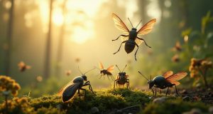 Impact alarmant : la disparition des insectes menace notre écosystème Impact alarmant : la disparition des insectes menace notre écosystème