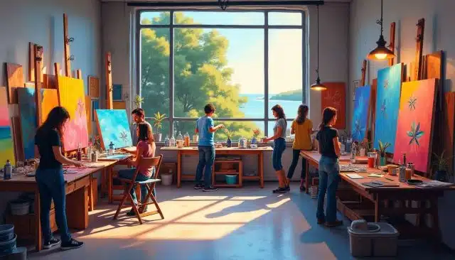 Peinture acrylique : les raisons de son succès inégalé