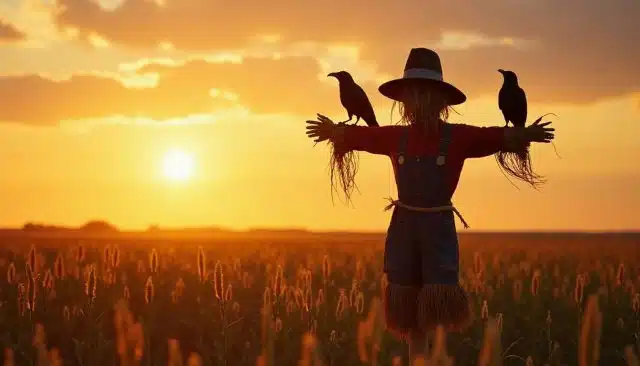 Les épouvantails : leur véritable efficacité contre les oiseaux dévoilée