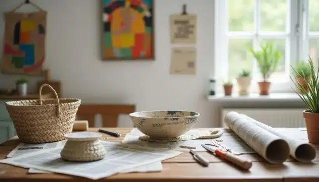 Cinq idées créatives pour réutiliser le papier journal