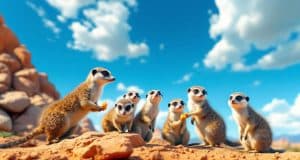 Les suricates, ces mammifères étonnamment coopératifs Les suricates, ces mammifères étonnamment coopératifs