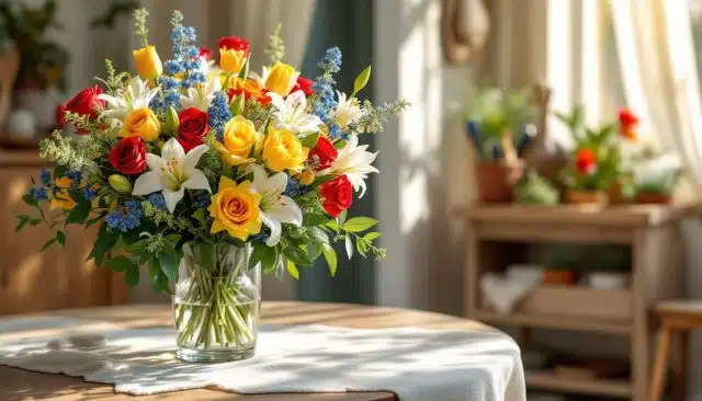 Astuces de fleuristes : comment prolonger la durée de vie de vos bouquets de fleurs fraîches