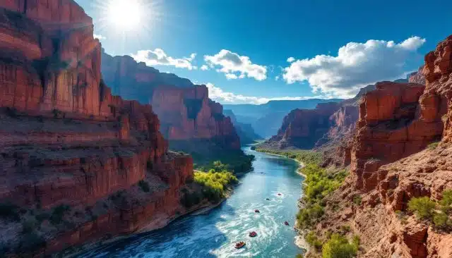 Faire du rafting le long du Grand Canyon : une expérience inoubliable