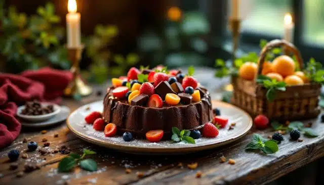 Les secrets pour réussir une Charlotte fraise, chocolat et abricot