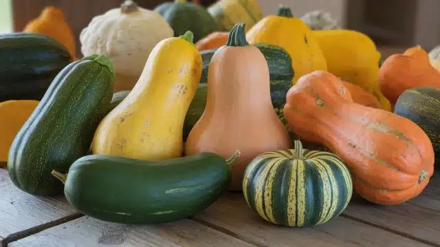 Les courges que l’on peut manger avec la peau
