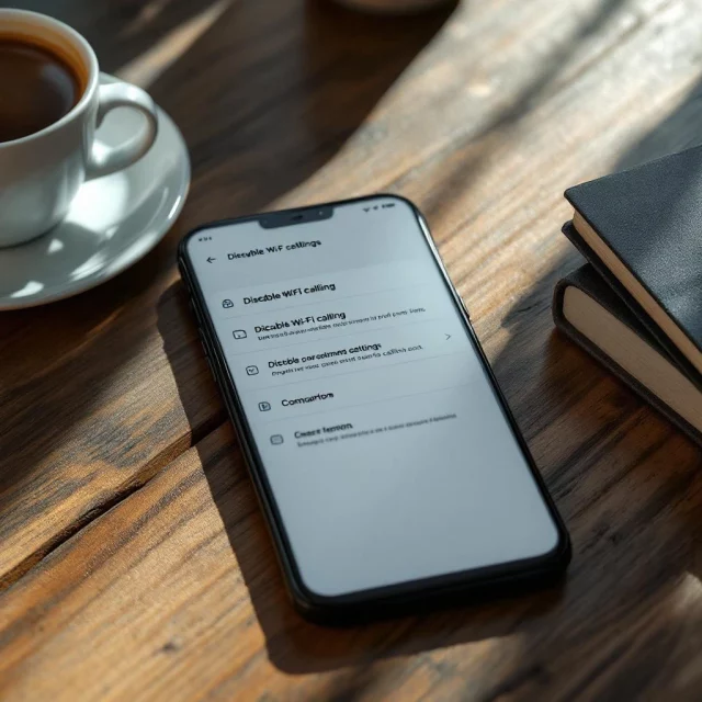 Comment désactiver les appels wi-fi sur android ?