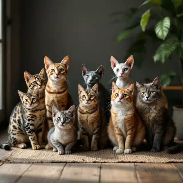 races de chats difficiles à apprivoiser