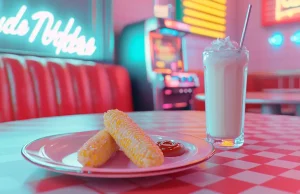 Mets les mains à la pâte avec la recette Corn Dog frit recette Corn Dog frit