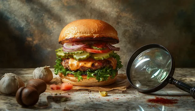 recette burger avocat poulet