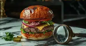 recette burger gastronomique