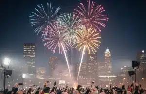 Feu d’artifice du nouvel an 2026 : lumières, dispositifs et festivités sous haute sécurité Feu d'artifice Nouvel An 2026 Paris