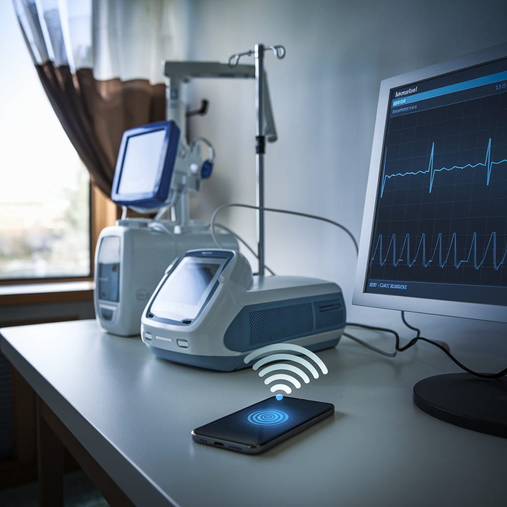 Dispositifs médicaux connectés grâce à la 5G.