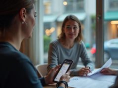 Microsoft intègre la santé à Copilot malgré les préoccupations sécuritaires des experts sur la sécurité des données Un utilisateur consulte un assistant santé IA sur smartphone à domicile