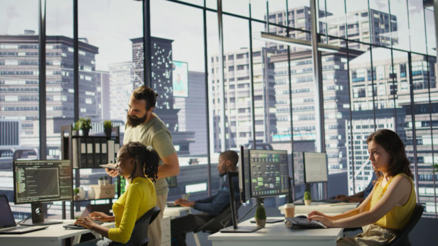 Copilot Cowork dans un bureau Microsoft Microsoft Copilot Cowork 2027