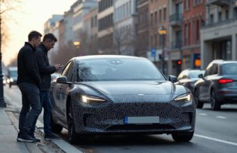 BMW i7 2027 intègre quatre évolutions technologiques avec la plateforme Neue Klasse Prototype de BMW i7 restylé photographié lors d’essais routiers