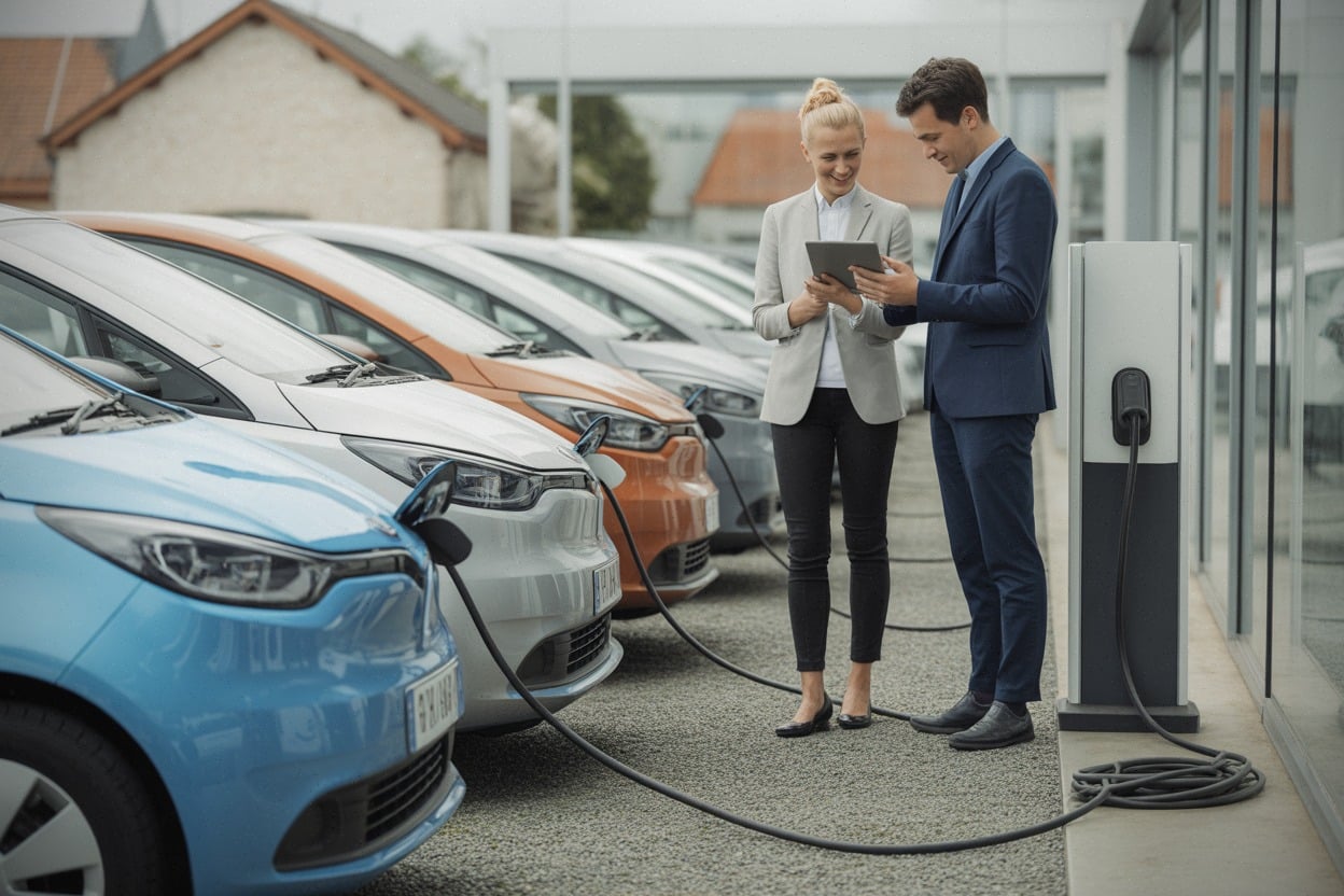 Véhicules électriques d’occasion contrôlés avant la vente en concession