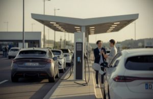 Départs d’été 2026: la tension monte autour des bornes de recharge des voitures électriques Départs d'été 2026: la tension monte autour des bornes de recharge des voitures électriques
