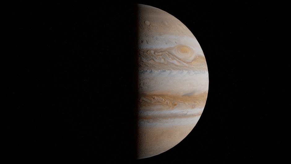 Centre de contrôle suivant une sonde exposée aux radiations de Jupiter